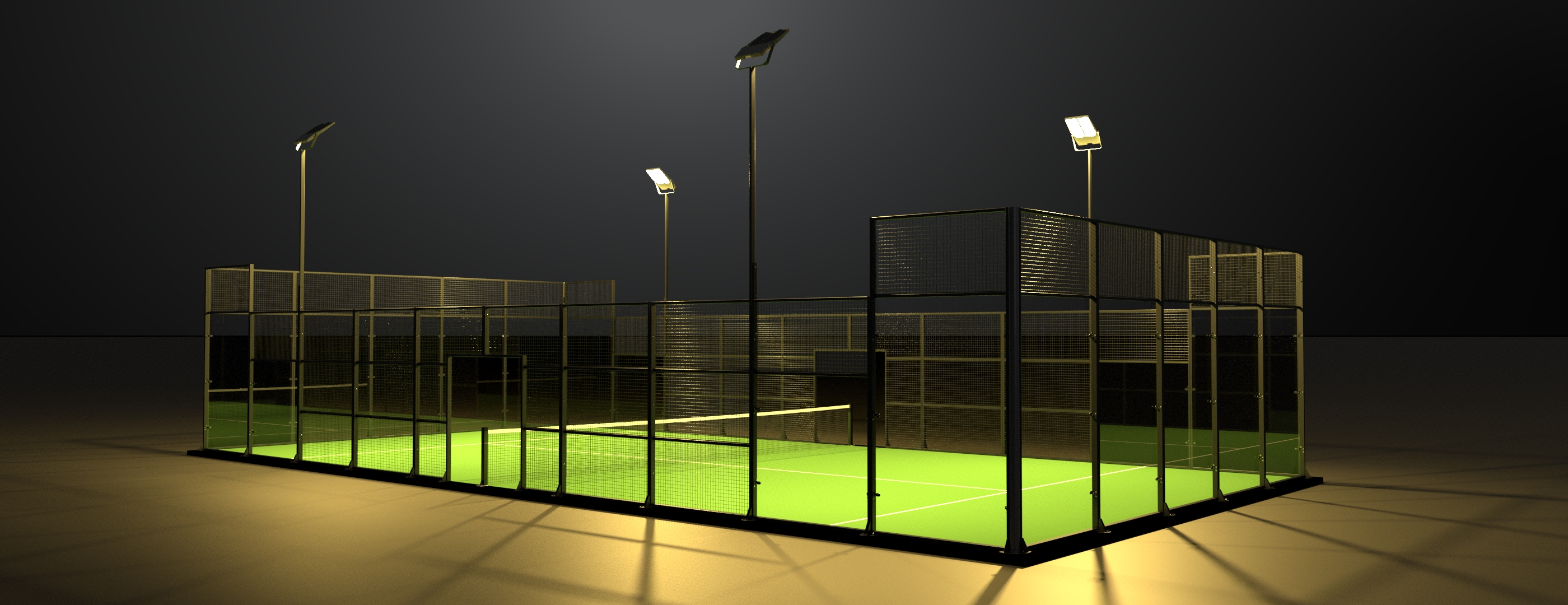 زمین بازی پدل